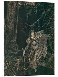 Acrylglasbild Berthalda im Schwarzen Tal, 1912 - Arthur Rackham