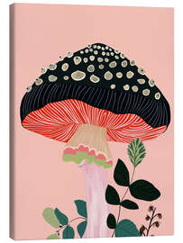 Leinwandbild Gartenpilz - Artsy Sesta