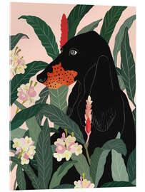 Acrylglasbild Versteckt im Grünen