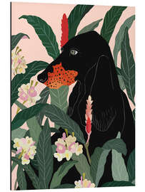 Alubild Versteckt im Grünen