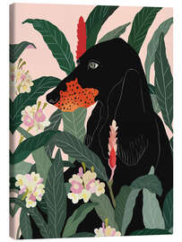 Leinwandbild Versteckt im Grünen