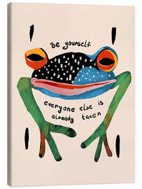 Leinwandbild Be Yourself