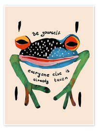 Poster Be Yourself - Artsy Sesta