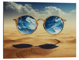 Alubild Ich wäre so gern am Meer - Peter Roder