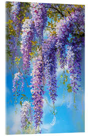 Acrylglasbild Schöner Blauregen - Peter Roder