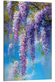 Tableau en aluminium Beautiful wisteria - Peter Roder