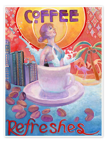 Poster Coffee Refreshes