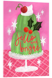 Acrylglasbild Jello and bright