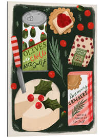 Magnettafel Weihnachtsbrunch