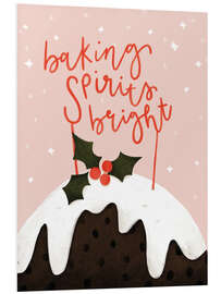 Hartschaumbild Baking Spirits Bright - Lucy Hook