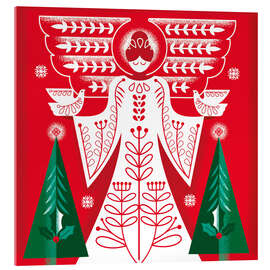 Acrylglasbild Weihnachtsengel