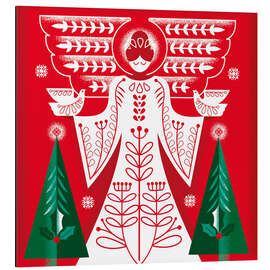 Alubild Weihnachtsengel