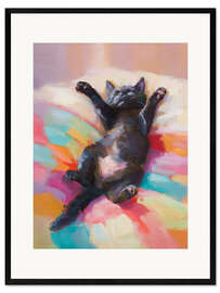 Gerahmter Kunstdruck Süsse Träume