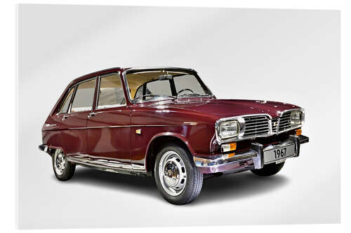 Tableau en verre acrylique Classic Renault 16