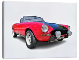 Leinwandbild Vintage Fiat 124 Cabrio - Jörg Gamroth