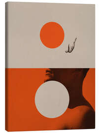 Leinwandbild Dive into my summer