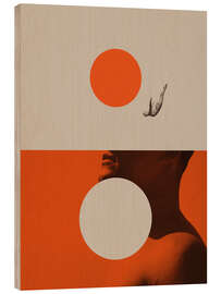 Holzbild Dive into my summer - Frank Moth