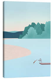 Leinwandbild Zeit für See