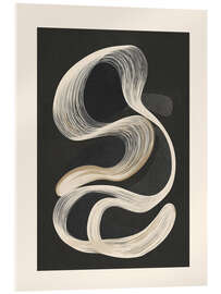 Acrylglasbild Monochrome Flow - Branka Kodžoman