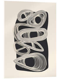 Acrylglasbild Kontinuierlicher Fluss - Branka Kodžoman