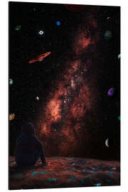 Alubild Staunen über die Planeten des Universums - Gen Z