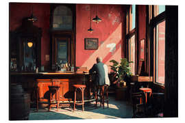 Magnettafel Alte Hopper Bar