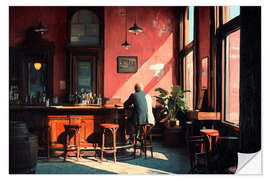 Wandsticker Alte Hopper Bar