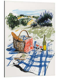 Alubild Französisches Picknick