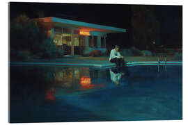 Acrylglasbild Late Night Motel