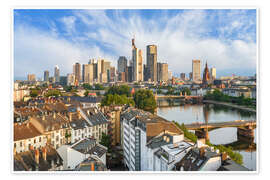 Billede Frankfurt in the morning sun - Michael Valjak