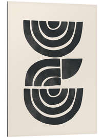 Alubild Geometrischer Rhythmus I