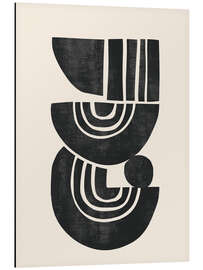 Alubild Geometrischer Rhythmus II