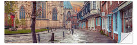 Wandsticker Alte Straßen von York