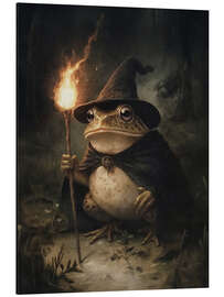 Alubild Magische Krötenhexe