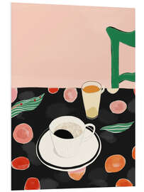 Hartschaumbild Morgenkaffee