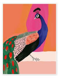 Tableau Beautiful Peacock - Artsy Sesta