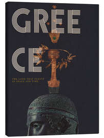 Leinwandbild Greece - The Land That Floats In Space And Time - Frank Moth