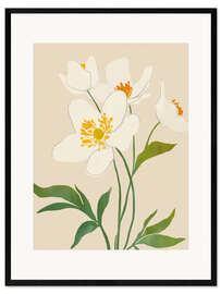 Gerahmter Kunstdruck Frühlingsgeflüster