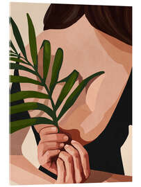 Acrylglasbild Kleines Blatt hinter meinem Rücken - Branka Kodžoman