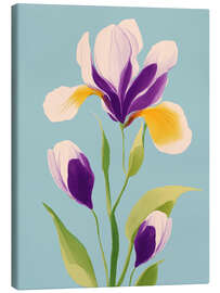 Leinwandbild Sonnengeküsste Iris - Branka Kodžoman