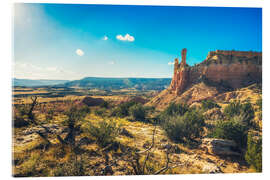 Acrylglasbild Chimney Rock, New Mexico - Chiara Salvadori