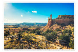 Tableau Chimney Rock, New Mexico - Chiara Salvadori