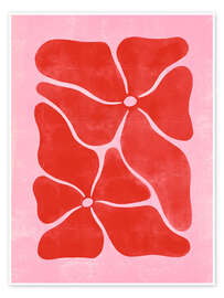 Wandbild Boho Blumen - Sam Reimann