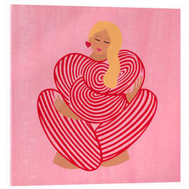 Acrylglasbild Selbstliebe II