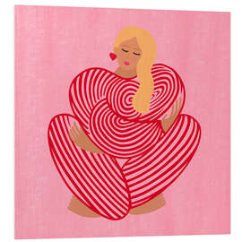 Hartschaumbild Selbstliebe II