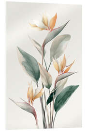 Acrylglasbild Strelitzie