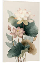 Alubild Tanzender Lotus