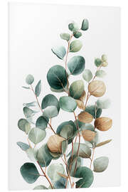 Hartschaumbild Eukalyptus