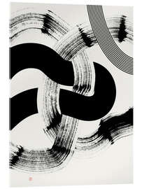 Acrylglasbild Linear Story N°6 - Thoth Adan