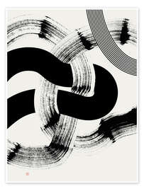 Wandbild Linear Story N°6 - Thoth Adan